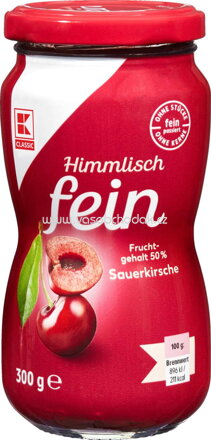 K-Classic Himmlisch Fein Sauerkirsche, 300g