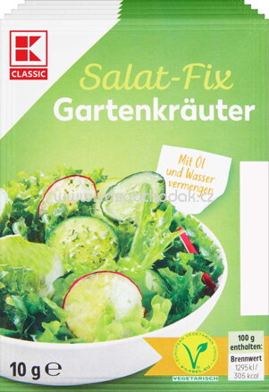 K-Classic Salat Fix Gartenkräuter, 5x10g