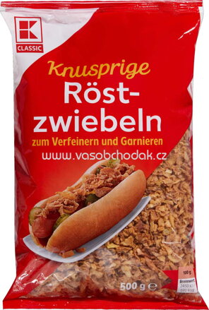 K-Classic Knusprige Röstzwiebeln, 500g