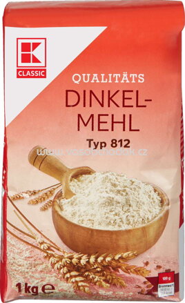 K-Classic Dinkelmehl Typ 812, 1 kg