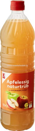 K-Classic Apfelessig, natürtrüb, 1l