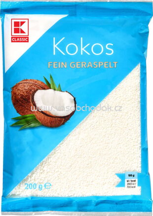 K-Classic Kokos Fein Geraspelt, 200g