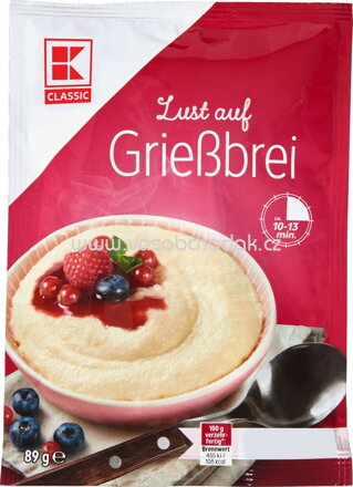 K-Classic Grießbrei, 89g