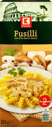 K-Classic Fusilli mit Pilz-Rahm Sauce, 255g