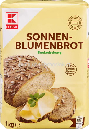 K-Classic Brotbackmischung Sonnenblumenbrot, 1kg