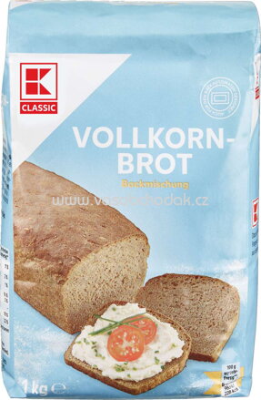 K-Classic Brotbackmischung Vollkornbrot, 1kg