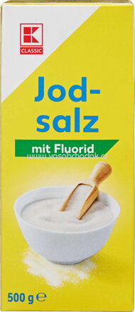 K-Classic Jodsalz mit Fluorid, 500g