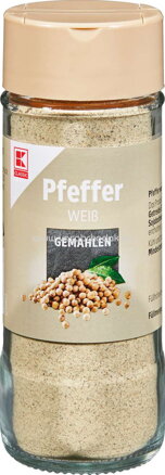 K-Classic Pfeffer Weiß, gemahlen, 50g