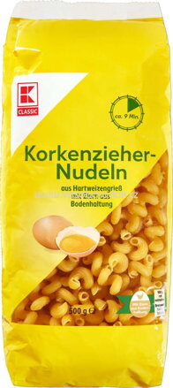 K-Classic Korkenzieher Nudeln, 500g