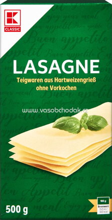 K-Classic Lasagne, 500g