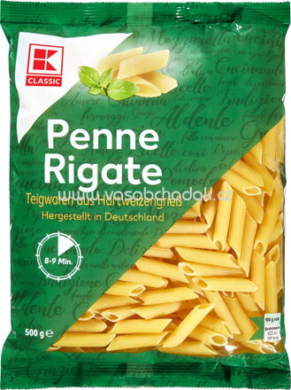 K-Classic Penne Rigate, 500g