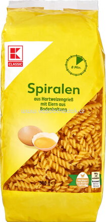 K-Classic Spiralen mit Ei, 500g