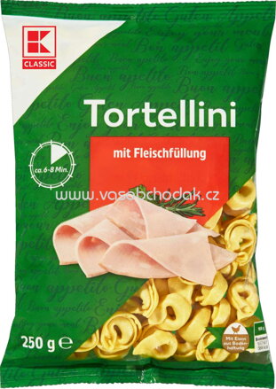 K-Classic Tortellini mit Fleischfüllung, 250g