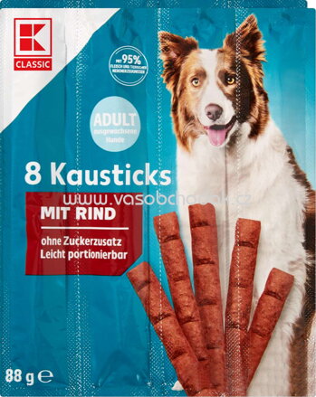 K-Classic 8 Kausticks mit Rind, 8x11g