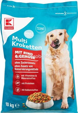 K-Classic Multi Kroketten mit Rind & Gemüse, 10 kg