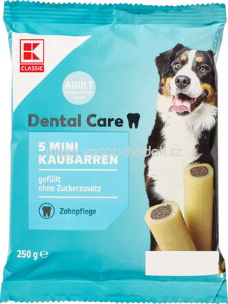 K-Classic Dental Care 5 Mini Kaubarren, 5x50g, 250g