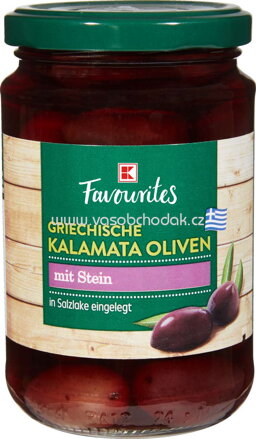 K-Favourites Kalamata Oliven mit Stein, 290g