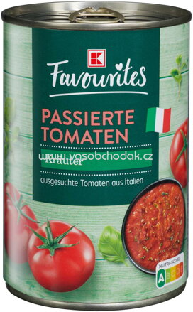 K-Favourites Passierte Tomaten Kräutern, 400g