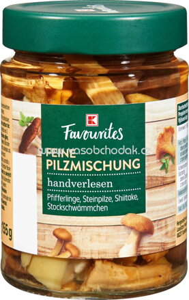 K-Favourites Feine Pilzmischung, handverlesen, 290g