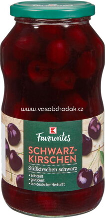 K-Favourites Schwarz Kirschen, 680g