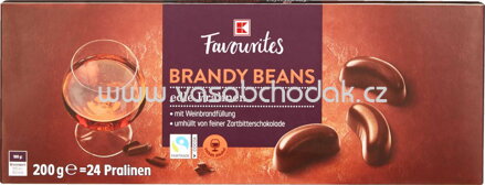 K-Favourites Brandy Beans edle Pralinen, 200g