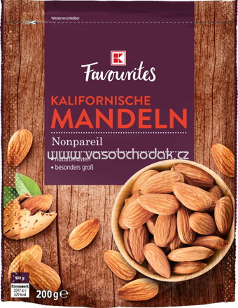 K-Favourites Kalifornische Mandeln, 200g