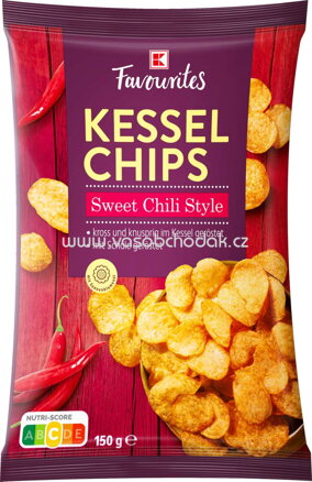 K-Favourites Kessel Chips Sweet Chili Style, 150g