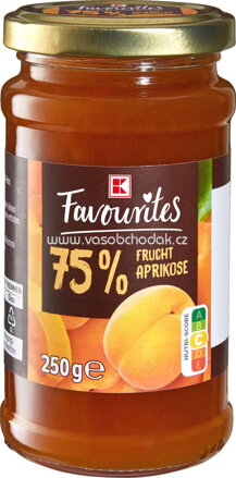 K-Favourites Konfitüre 75% Aprikose, 250g