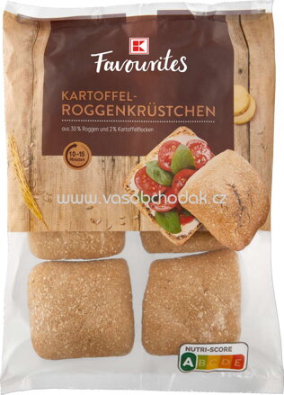 K-Favourites Kartoffel Roggenkrüstchen, 560g