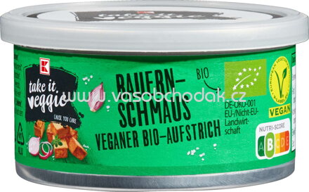 K-Take it Veggie Aufstrich Bauern Schmaus, 125g