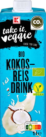 K-Takge it Veggie Kokos Reis Drink, 1l