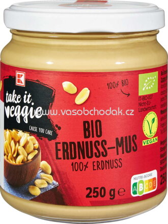 K-Take it Veggie Erdnussmus, 250g