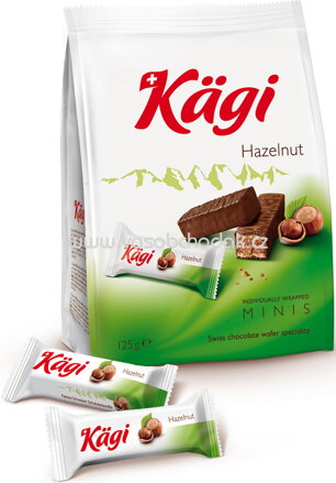 Kägi Hazelnut Minis, 125g