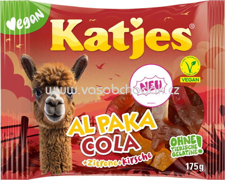 Katjes Al Paka Cola+Zitrone+Kirsche, 175g