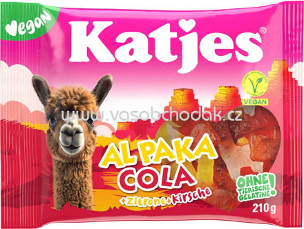 Katjes Al Paka Cola+Zitrone+Kirsche, 210g