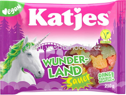 Katjes Wunderland Sauer, 210g
