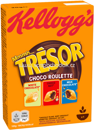 Kellogg's Tresor Choco Roulette, 375g