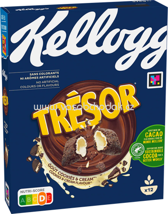 Kellogg's Tresor Cookies & Cream, 375g