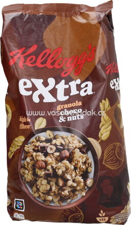 Kellogg's Crunchy Müsli Extra Granola Choco & Nuts, 1,5 kg