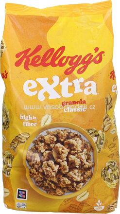 Kellogg's Crunchy Müsli Extra Granola Classic, 1,5 kg