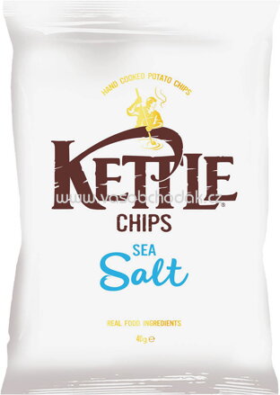 Kettle Chips Sea Salt, 40g