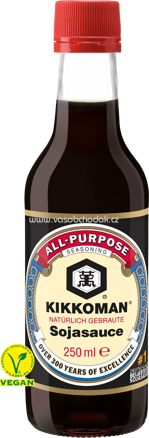 Kikkoman Natürlich Gebraute Sojasauce, 250 ml