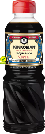 Kikkoman Natürlich Gebraute Sojasauce, 500 ml