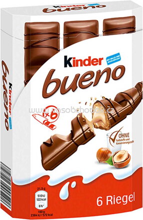 Kinder Bueno, 6 St
