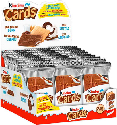 Kinder Cards, 30x2 St, 768g