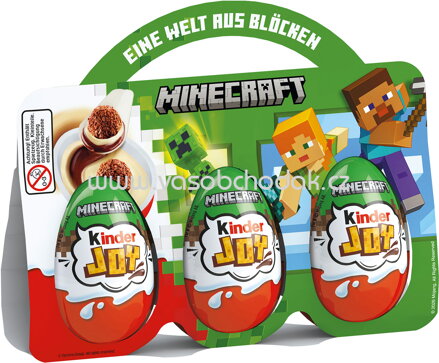 Kinder JOY Minecraft, 3 St, 60g