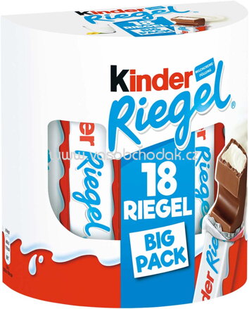 Kinder Riegel Big Pack, 18 St, 378g