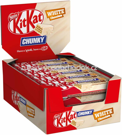 KitKat Chunky White Chocolate, 24x40g, 960g