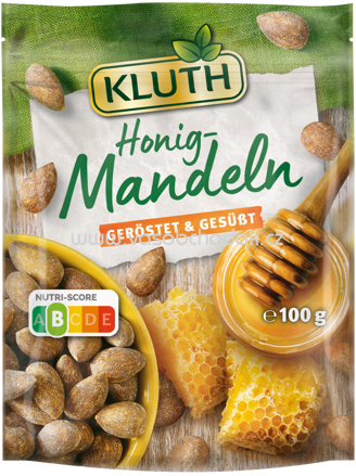 Kluth Honig Mandel, geröstet & gesüßt, 100g