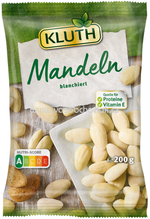 Kluth Mandeln, blanchiert, 200g